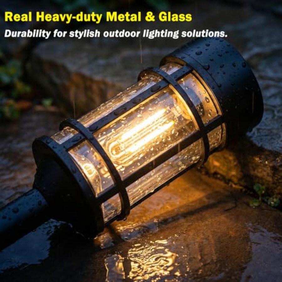 Solar Lights Outdoor Waterproo - đánh giá và giá Solar Pathway Lights 8 Pack