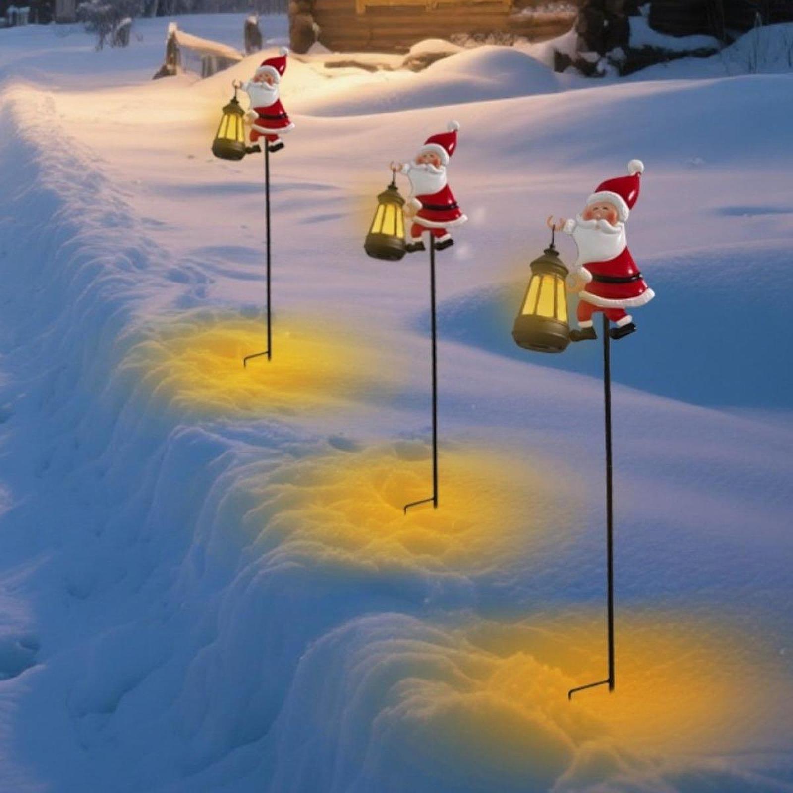Santa Hold Lantern Solar Power - đánh giá và giá Solar Garden Light Dusk To Dawn