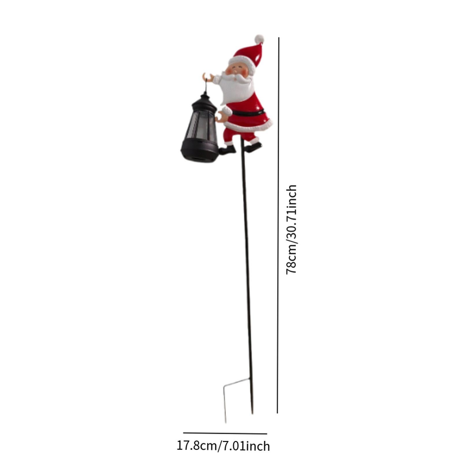 Santa Hold Lantern Solar Power - đánh giá và giá Solar Garden Light Dusk To Dawn