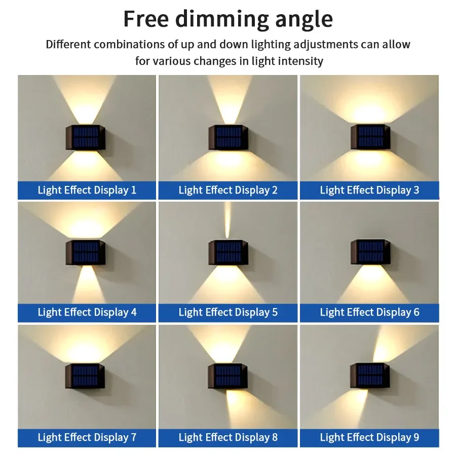 Outdoor Solar Fence Light LED  - đánh giá và giá Solar Garden Light Dusk To Dawn