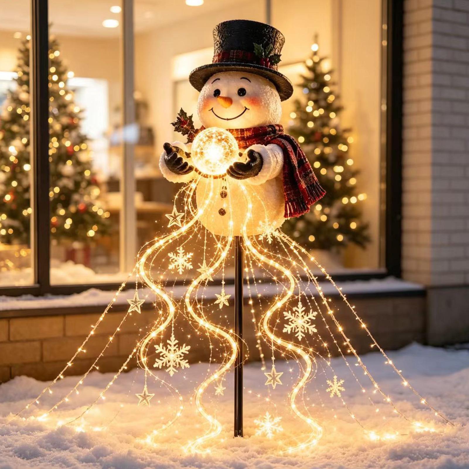 Christmas Pathway Lights 60cm  - đánh giá và giá Solar Garden Light Outdoor Waterproof