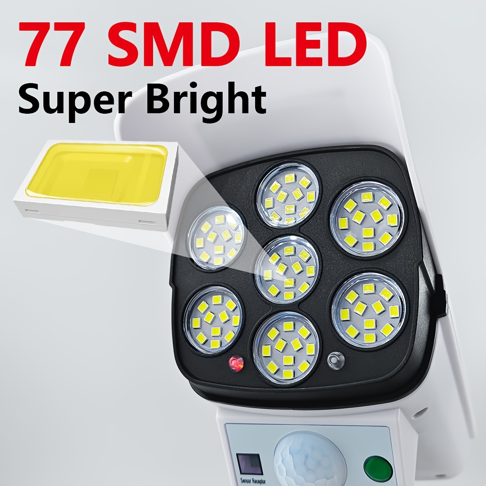 Outdoor Solar Lights With Moti - đánh giá và giá Solar Security Camera Light