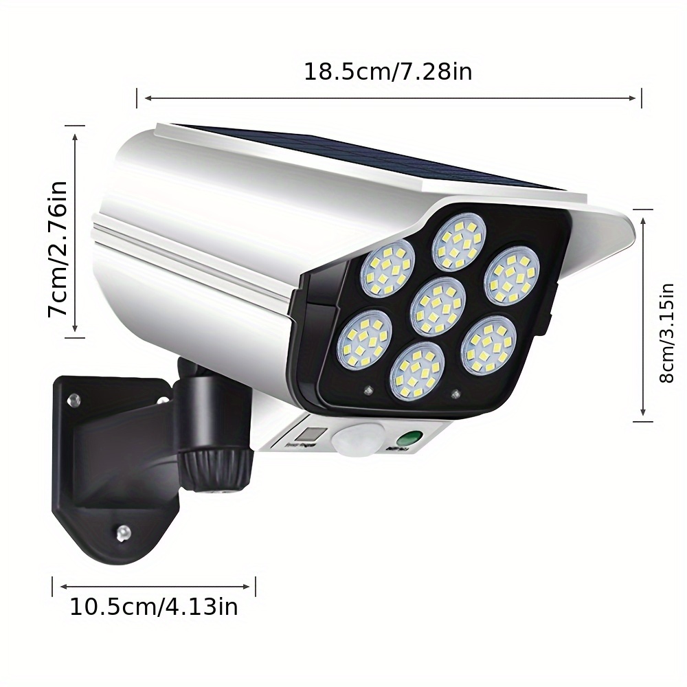 Outdoor Solar Lights With Moti - đánh giá và giá Solar Security Camera Light
