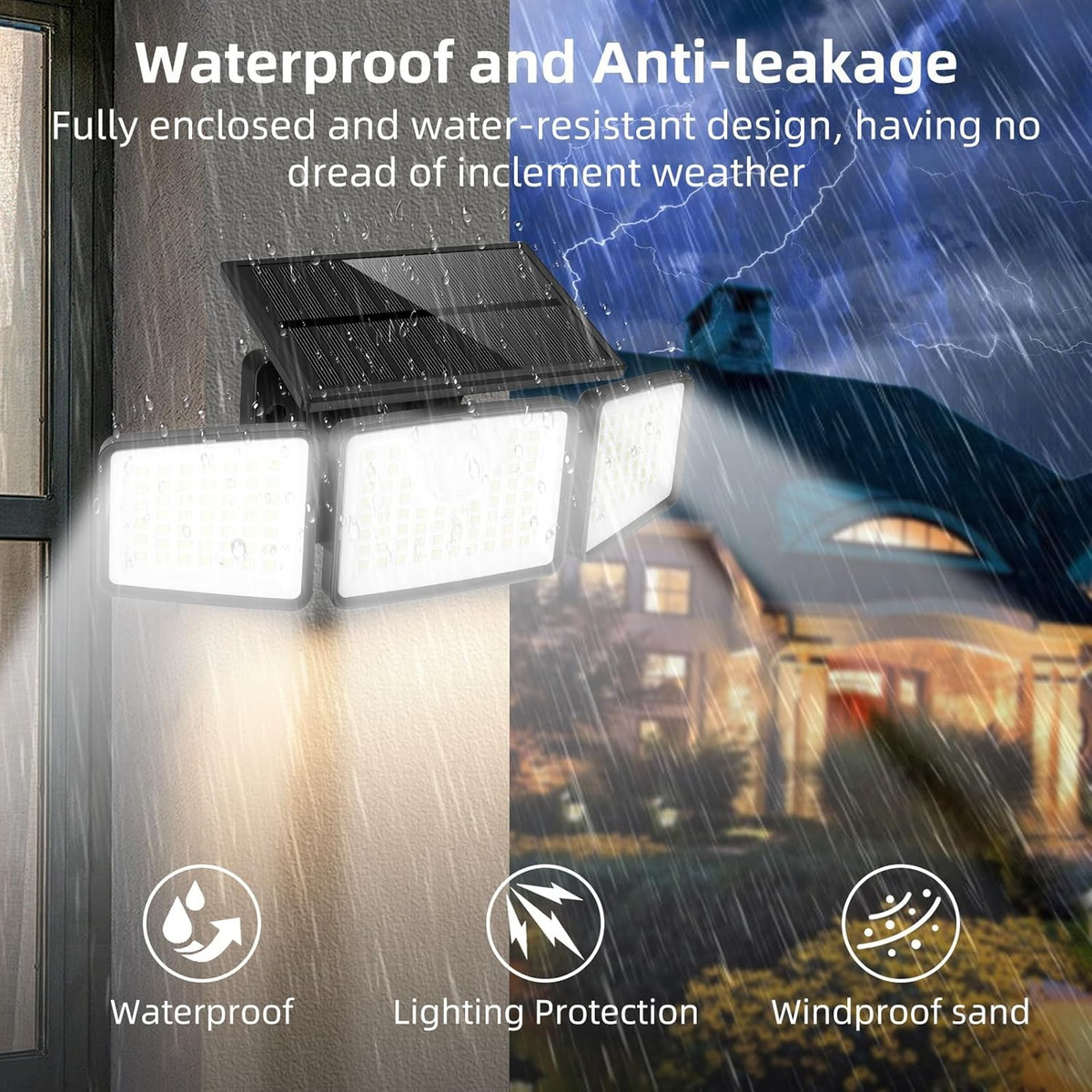 Solar LED Wall Light |Three-he - đánh giá và giá Solar Security Camera Light