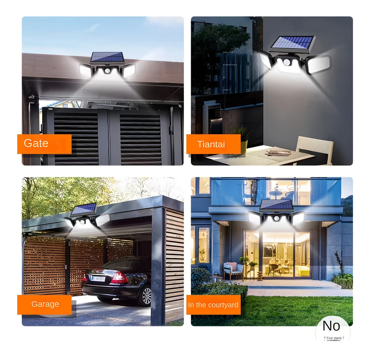 Solar LED Wall Light |Three-he - đánh giá và giá Solar Security Camera Light