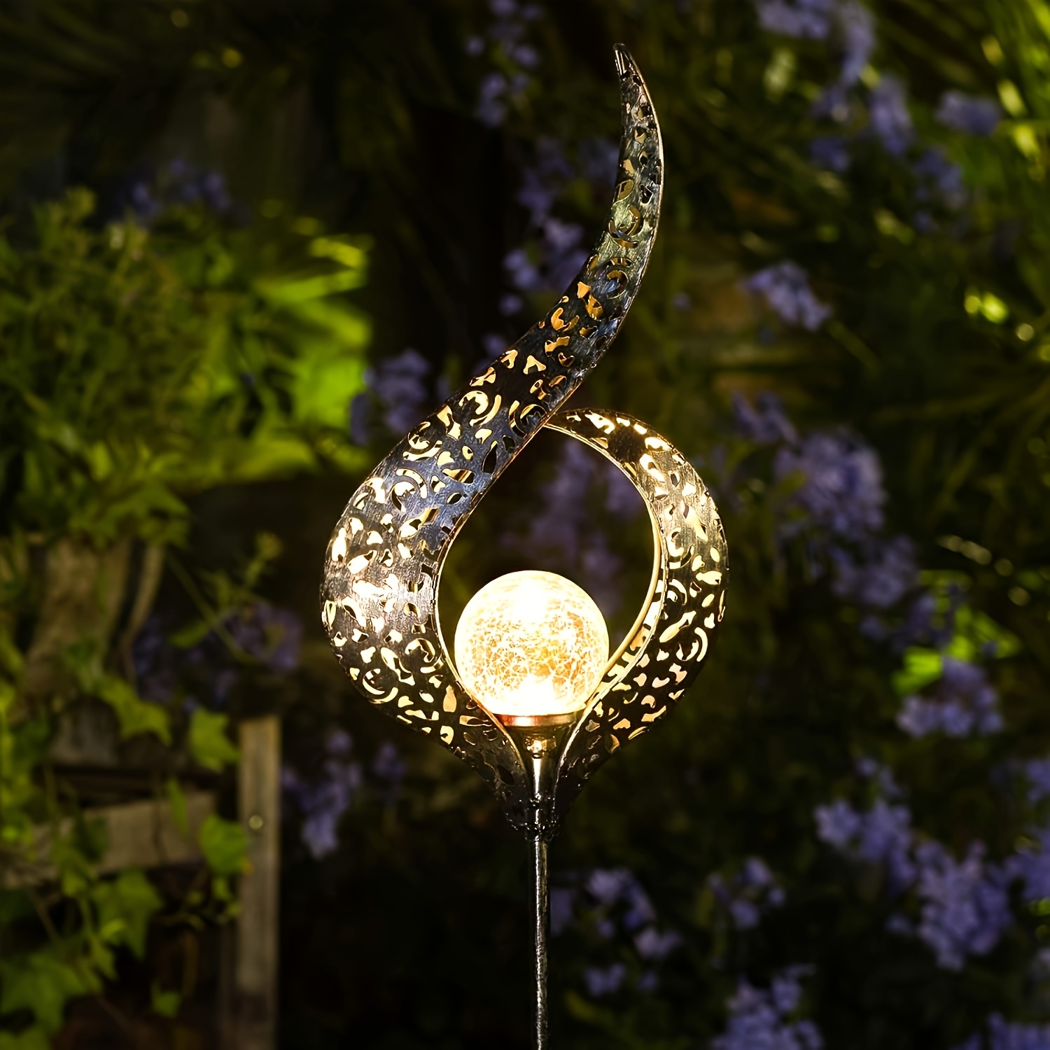 Outdoor Garden Solar Statue Li - đánh giá và giá Solar Ground Light Driveway