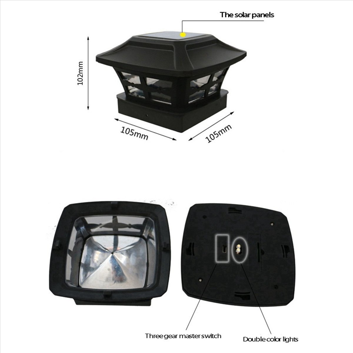 Lively- 4X Solar Post Cap Ligh - đánh giá và giá Solar Post Cap Light 4X4