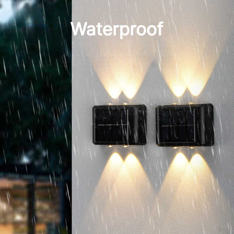 Solar Wall Light Outdoor Water - đánh giá và giá Solar Garden Light Dusk To Dawn
