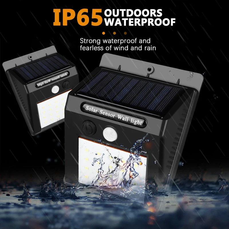 Modern LED Solar Wall Lamp Out - đánh giá và giá Solar Wall Light Fence Lamp