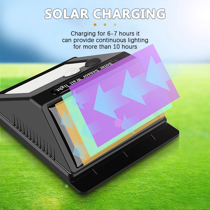 Modern LED Solar Wall Lamp Out - đánh giá và giá Solar Wall Light Fence Lamp
