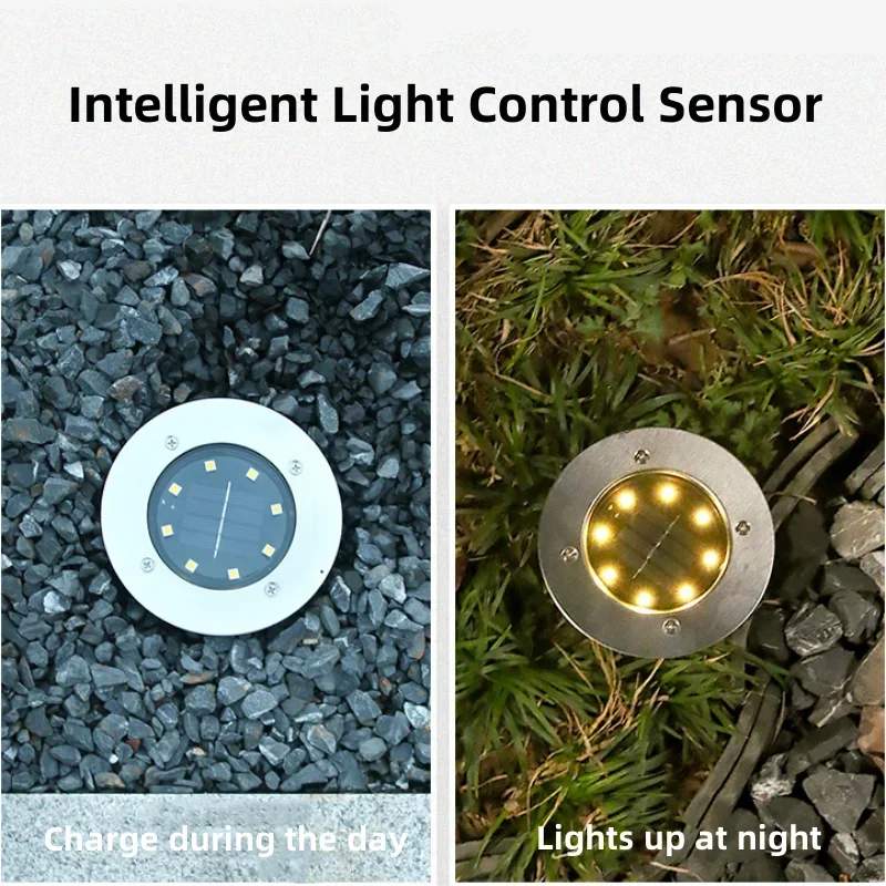 4Pcs LED Solar Garden Lights O - đánh giá và giá Solar Garden Spotlight Rgb