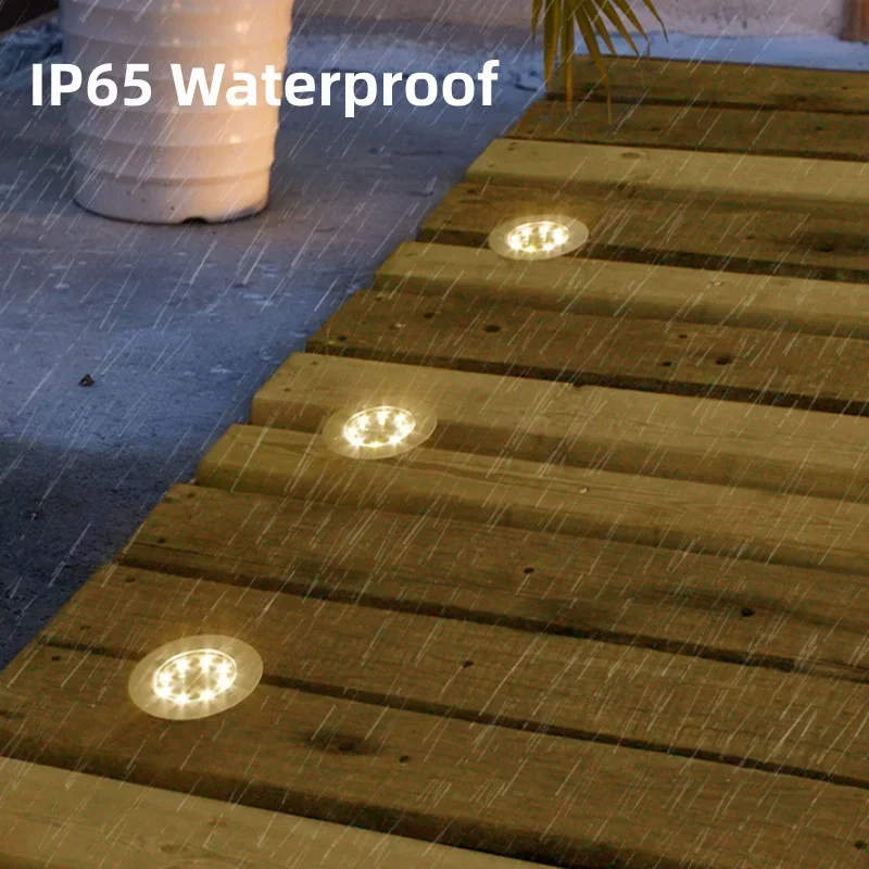 4Pcs LED Solar Garden Lights O - đánh giá và giá Solar Garden Spotlight Rgb