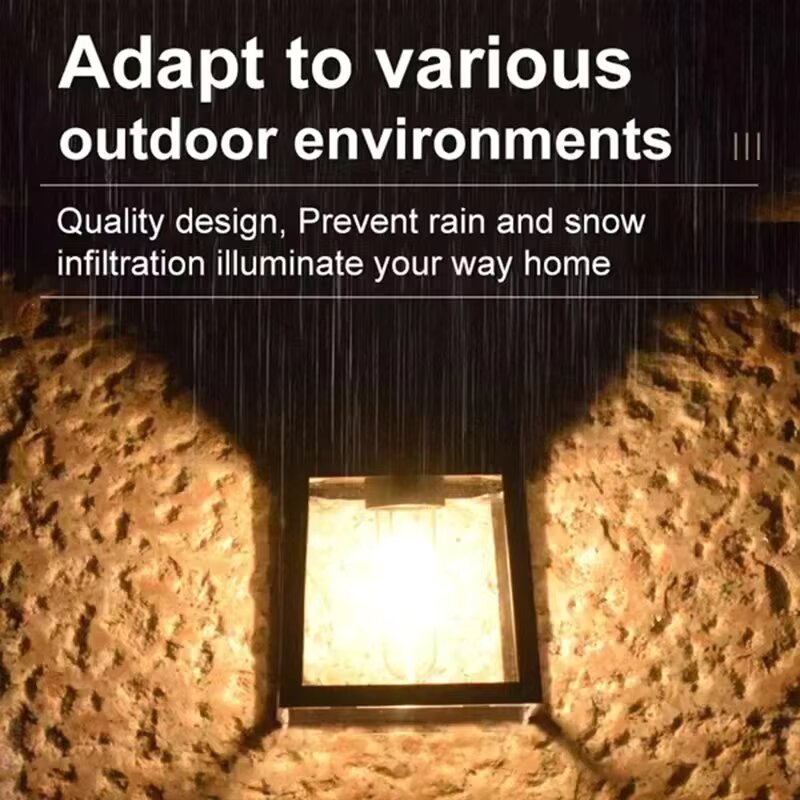 Powerful Solar Wall Light Outd - đánh giá và giá Solar Wall Light Fence Lamp