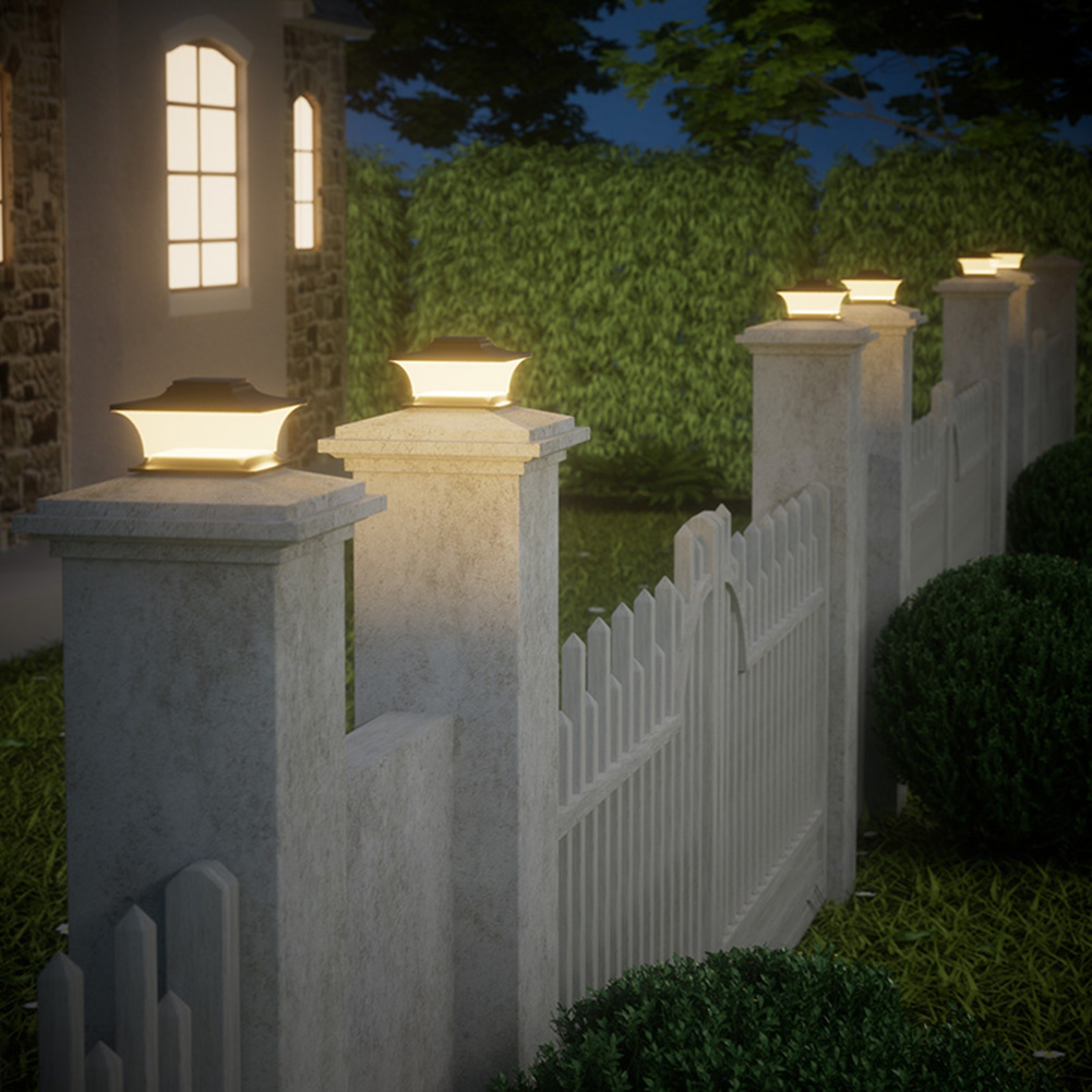 Solar Post Cap Light LED Fence - đánh giá và giá Solar Post Cap Light 4X4