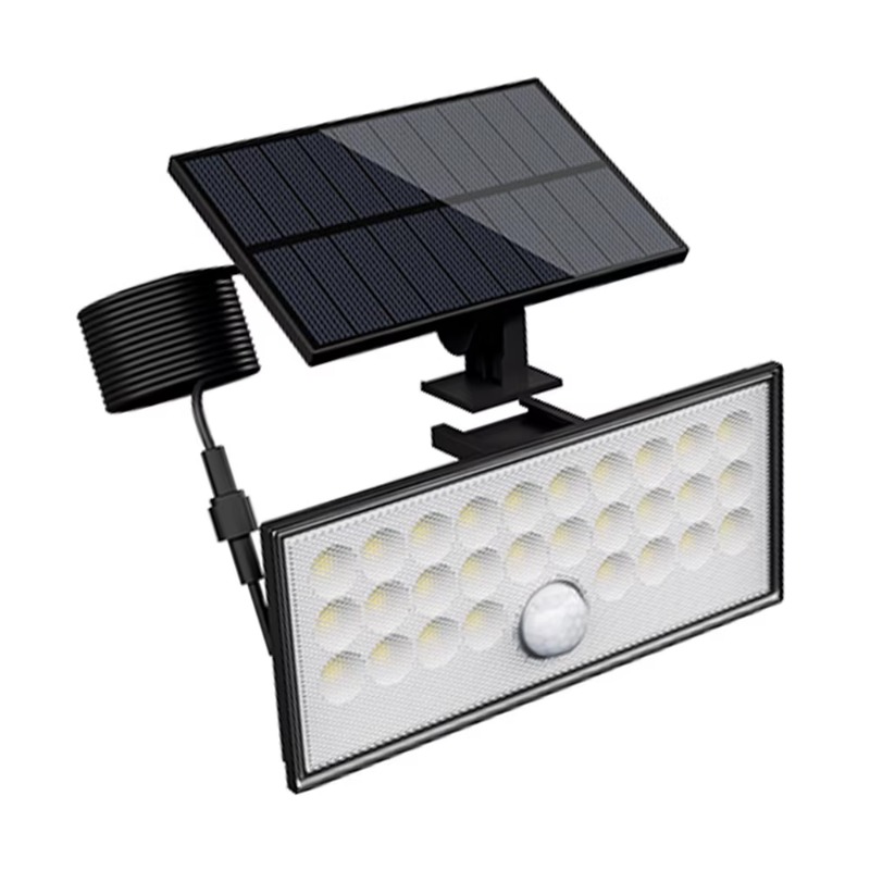 Solar outdoor floodlight with  - đánh giá và giá Solar Flood Light Motion Sensor 200W