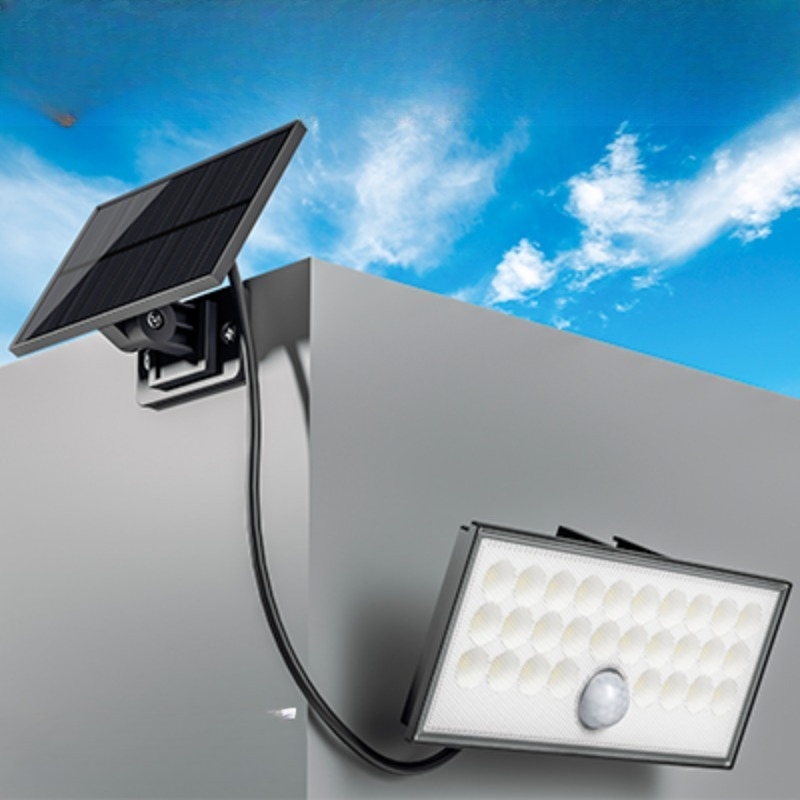 Solar outdoor floodlight with  - đánh giá và giá Solar Flood Light Motion Sensor 200W