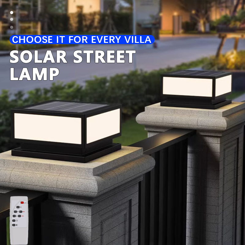 Outdoor LED Solar Column Light - đánh giá và giá Solar Post Cap Light 4X4