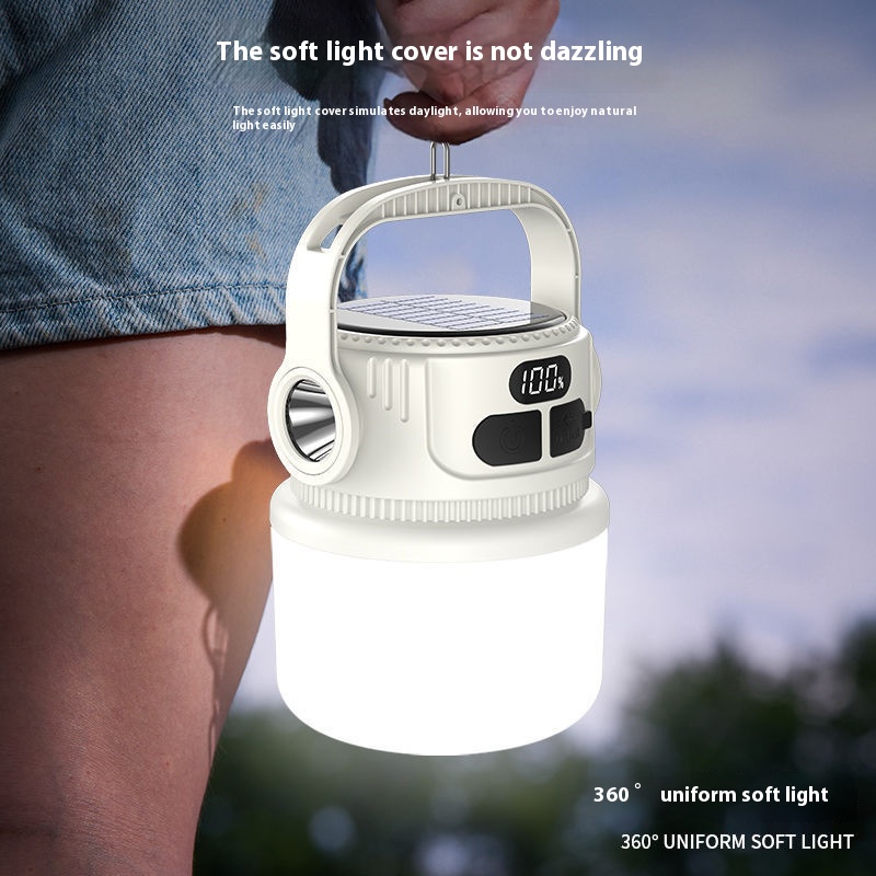 LED Solar Bulb Light Rechargea - đánh giá và giá Solar Lantern Camping Collapsible