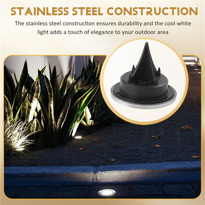 BAAJ-12 Pack Solar Lights Outd - đánh giá và giá Solar Pathway Lights 8 Pack