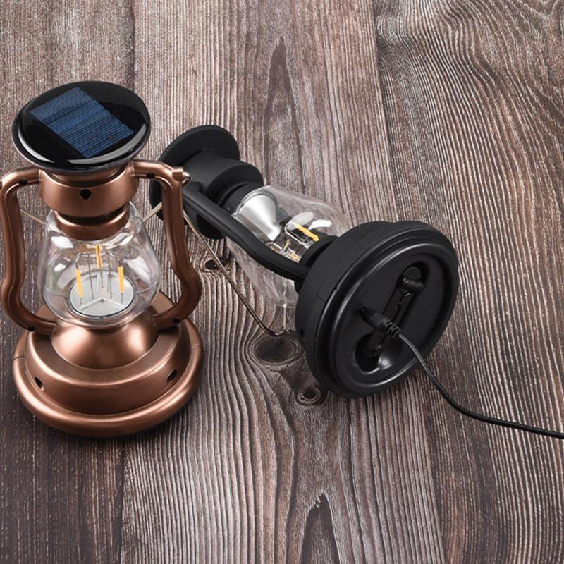 Retro Camping Lantern hand cra - đánh giá và giá Solar Lantern Camping Collapsible