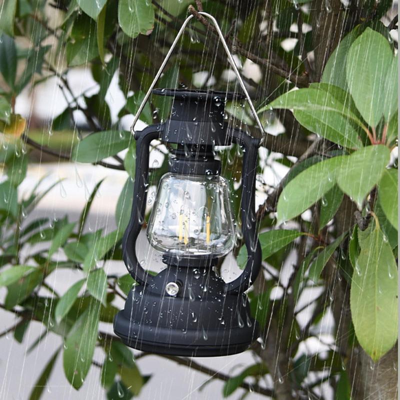 Retro Camping Lantern hand cra - đánh giá và giá Solar Lantern Camping Collapsible