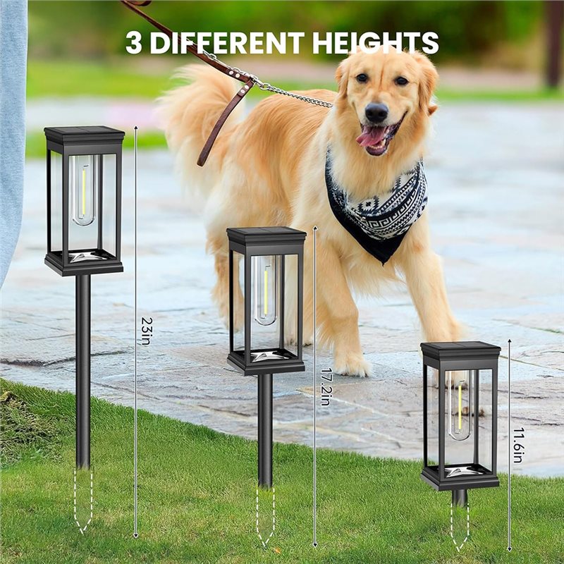 【A56X】For Walkway Garden Drive - đánh giá và giá Solar Pathway Lights 8 Pack
