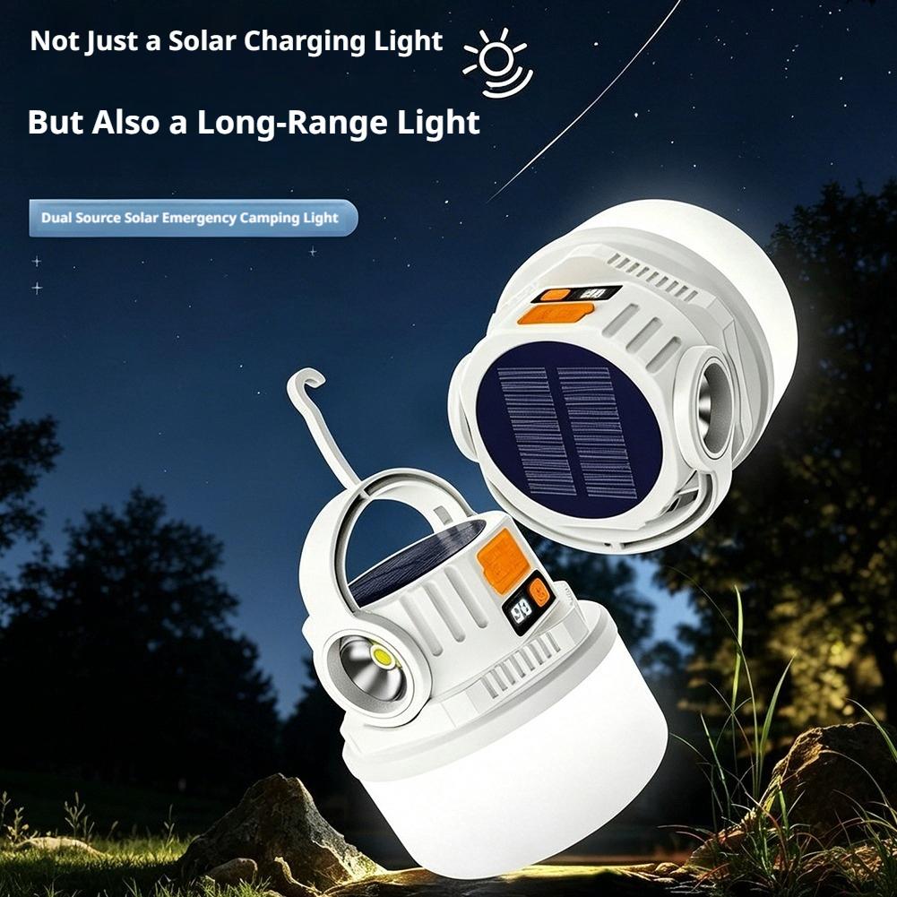 Solar Camping Light Dual Light - đánh giá và giá Solar Lantern Camping Collapsible