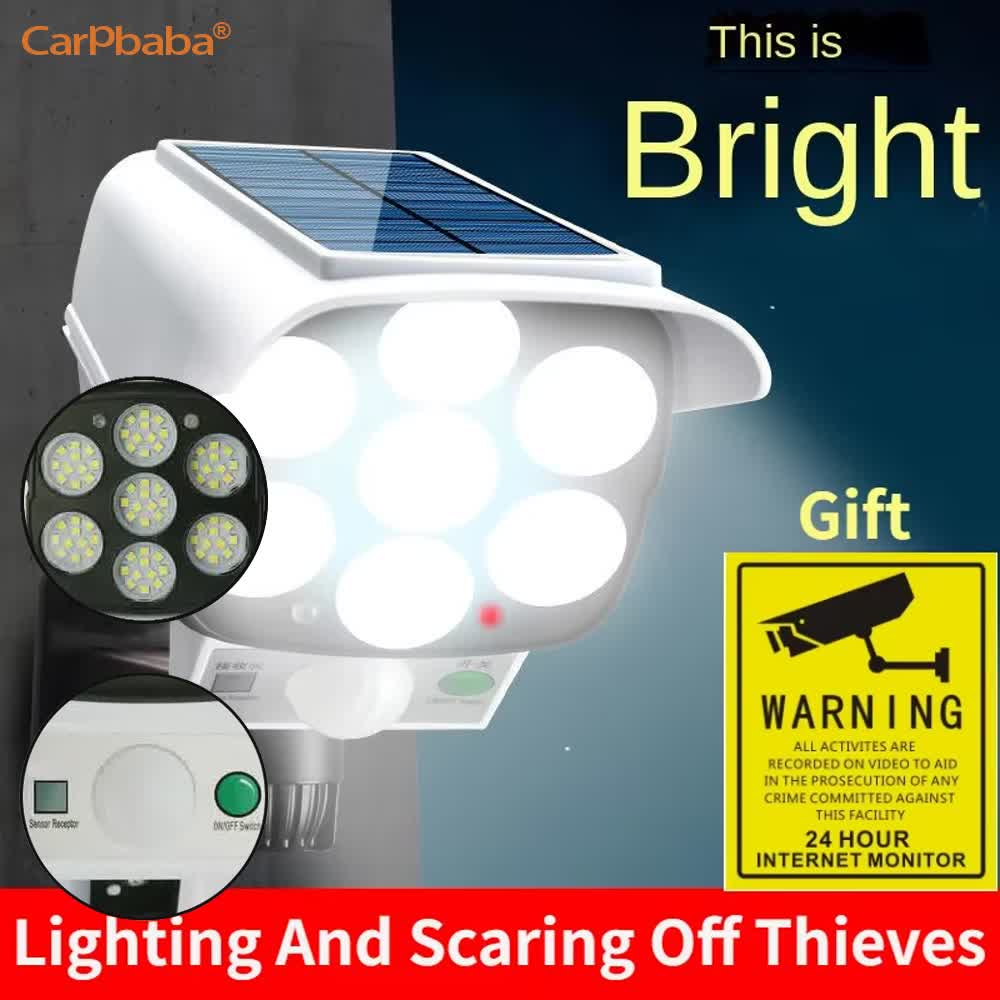 Outdoor Solar Light Motion Sen - đánh giá và giá Solar Security Camera Light