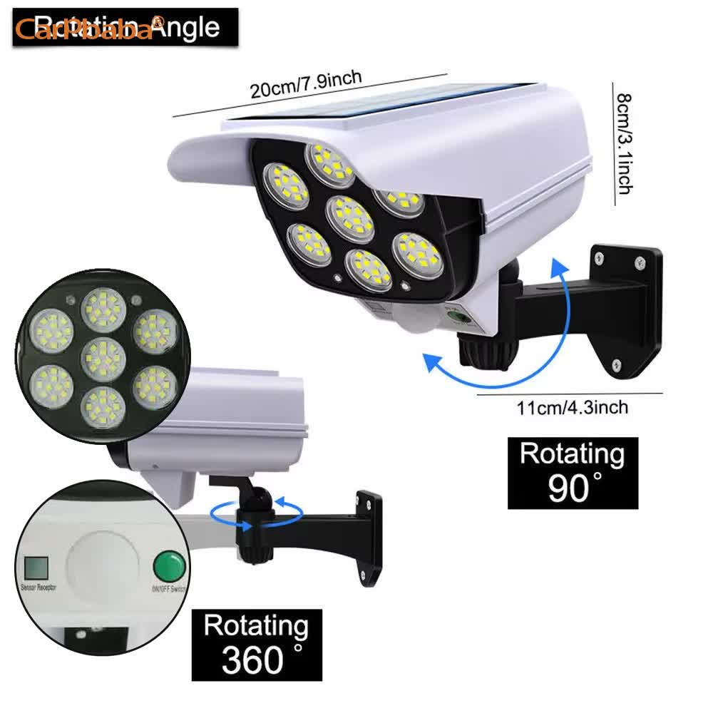 Outdoor Solar Light Motion Sen - đánh giá và giá Solar Security Camera Light